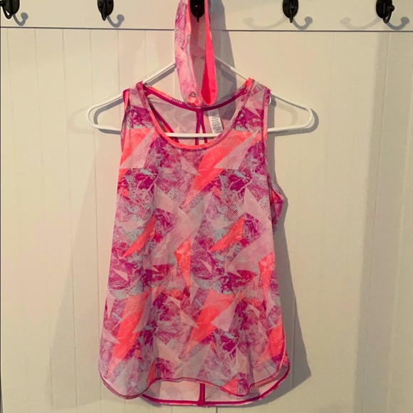 IVIVVA 14 Tank Top & Headband Lot Pink Neon LN - Picture 1 of 11